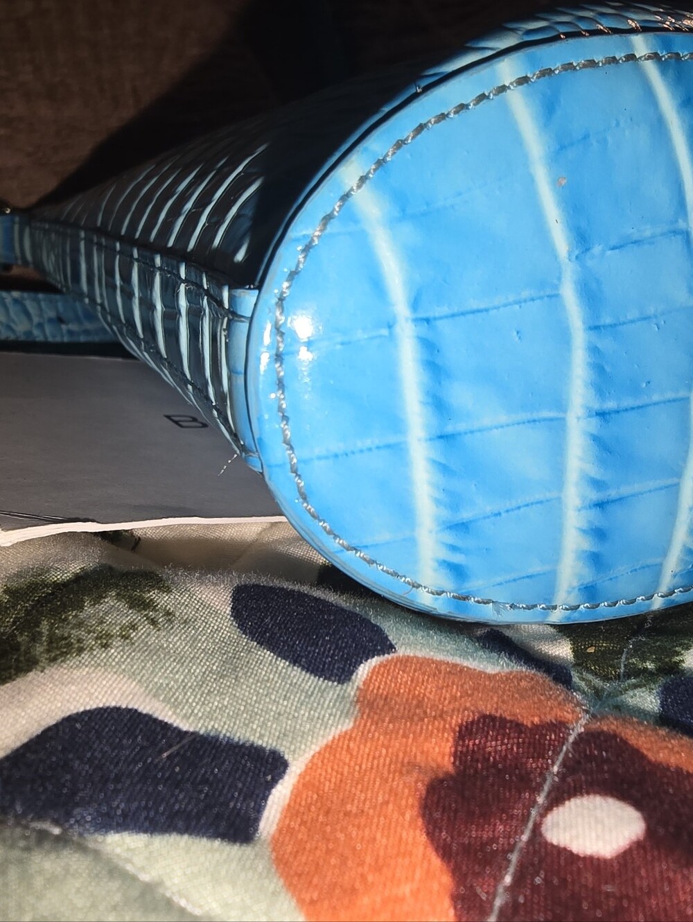 EUC - Brahmin Katie Crossbody bag in Tropic Blue Melbourne - Picture 6 of 9